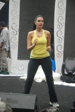 Neha Dhupia practice for Sahara Star Seduction in Sahara Star on 30th Dec 2011 (96).JPG